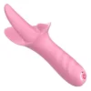 USB Powered 10-Frequency Silicone Tongue Vibrator Sex Toy for Female G-Spot Masturbation