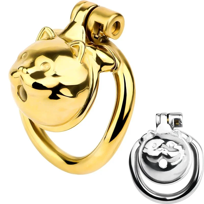Small Sissy Chastity Cage,cat Shape Male Chastity Cage Device, Cock Cage Sex Toys for Men,boy Chastity Cage