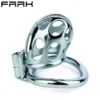 Stainless Steel Chastity Lock With Hollow Design for Men's Penis Lock Chastity Device BDSM Adult Sex Toys