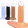 Adult Small Silicone Vibrator Soft Realistic Huge Dildo Toys for Beginners PVC Sex Toys for Couples
