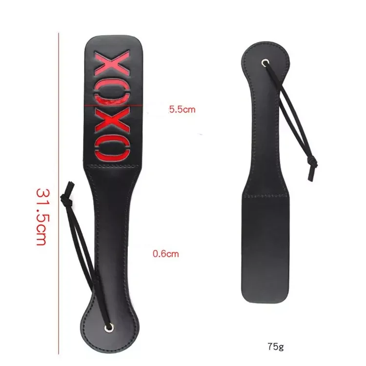 Adult Hip Toys for Couple Sex Leather Bondage Paddle Game Flirting Pat Whips