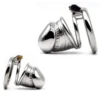 Total High 80mm 304 Stainless Steel Sex Shop Toy Adult Man Sex Toy Chastity Device for Men Bondage Gear for Male