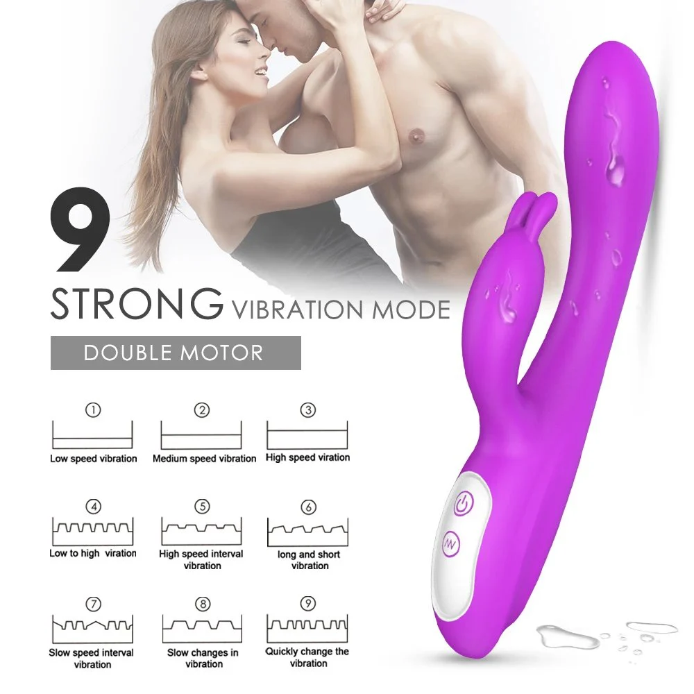 Strong Vibration Bone-Free Vibrator with Heating Feature for Couples and Female Friends