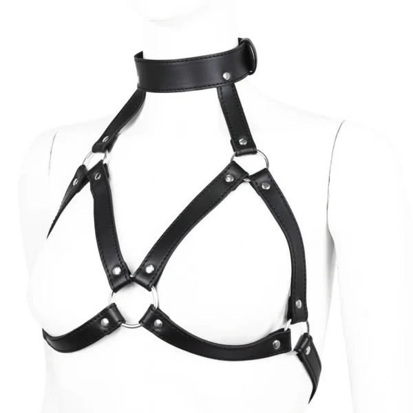 Sex Bondage Clothes Leather Flirty Clothes Adult Toys Bondage Collar Sex Clothing Sex Leather
