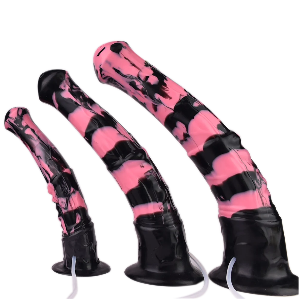 Anal Plug Squirting Horse Dildo Ejaculating Dildo for Women with Forty Two cm Long