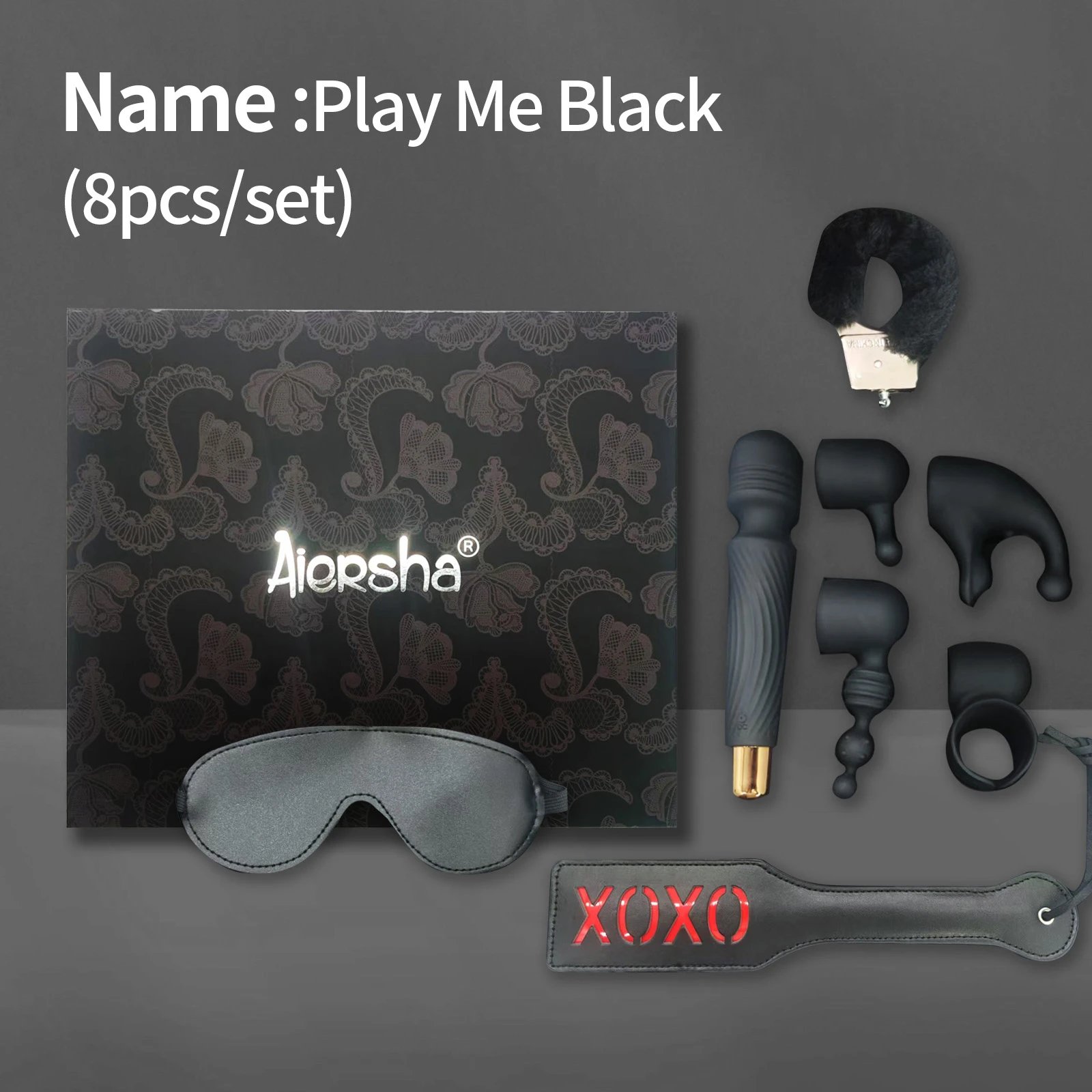 Crimson Desire Night BDSM Adult Lovers Sex Toy Gift Sets Rabbit Vibrators