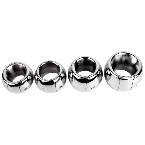 Penis Ring Male Sex Toy Weighted Metal Cock Ring for Delay Ejaculation & Erections Training