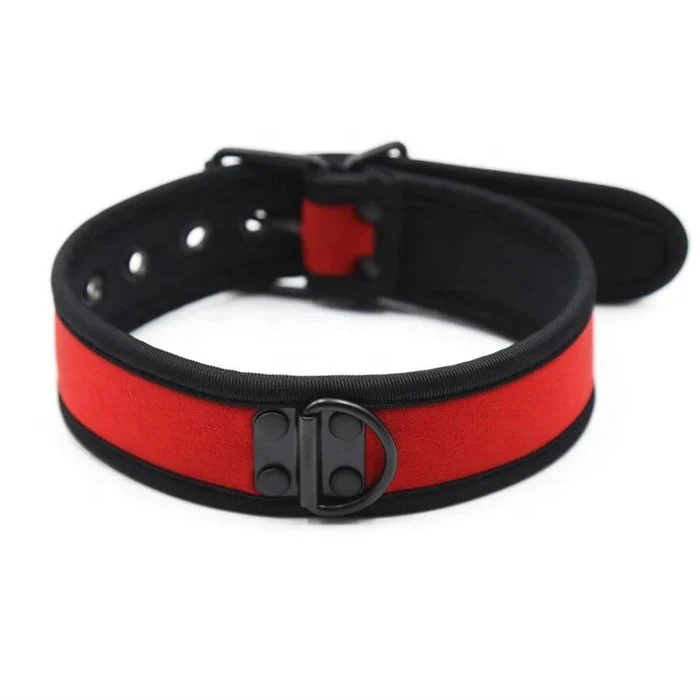 Adjustable Leather Neck Collar BDSM Sex Toys for Adult Men & Women Includes Whip Bondage Set for Role Play
