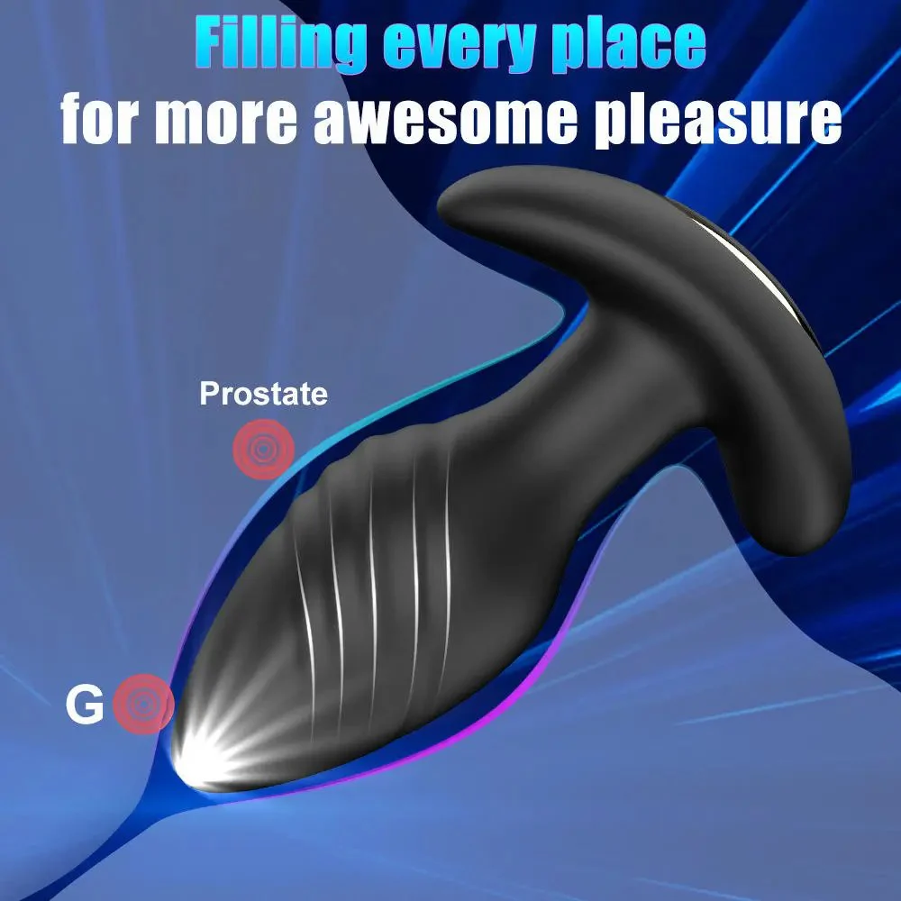 Rotating & Vibrating Prostate Massager for Men and Women Multi-Frequency Anal Sex Toys