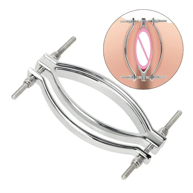 Bondage Sex Toy for Female Clitoris Clamp Stainless Steel Clitoris Clips