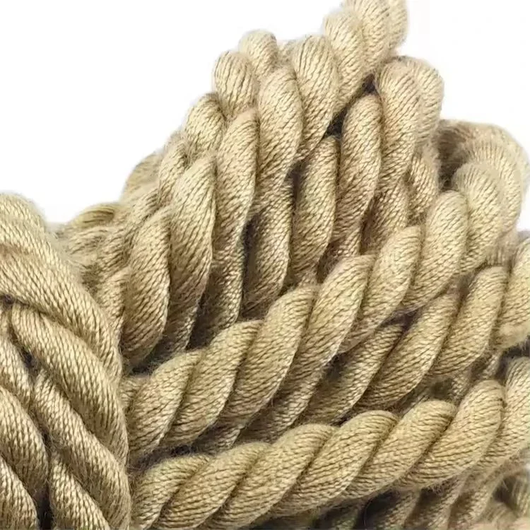 Exotic Bondage Gear-Hemp Rope Soft Cotton Knitted Restraint 5M 10M for Couple Sex Slave Roleplay with Women and Man