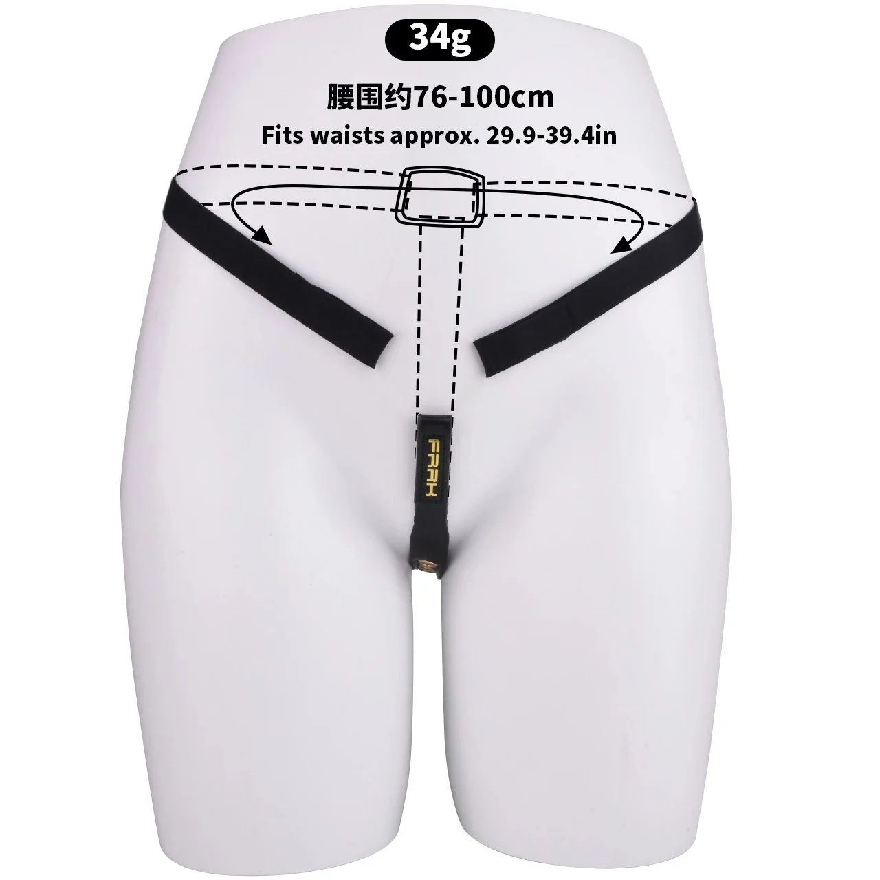 Adult Sex Toy Bondage Sex Toys Adult Restraint Bondage Belt Bondage Strap PU Artificial Leather + Rubber Band
