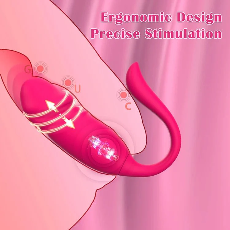 APP Remote Control Egg Vibrator for Female G Sport Vagina Telescopic Dildo Sex Toys for Women