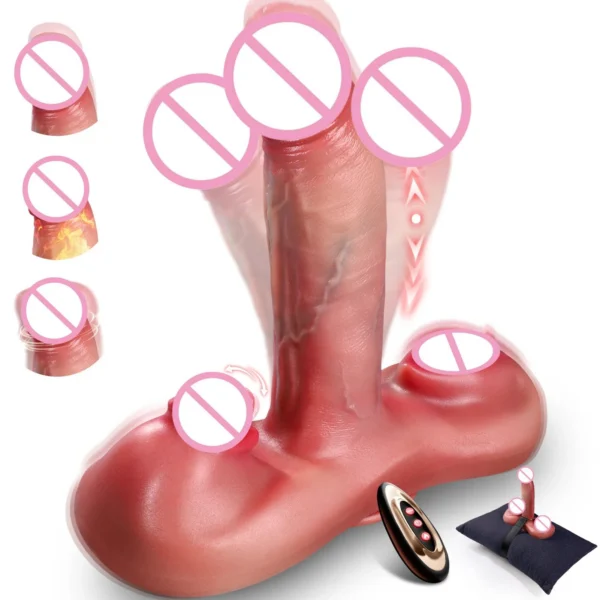APP Control Thrusting Vibrator for Women 7 Vibration Modes G-Spot Focus Adjustable Strap 100% Waterproof Portable Adult Toy for