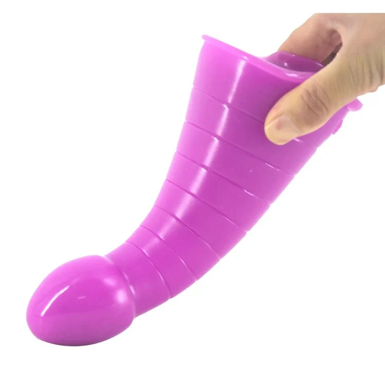 Anal Sex Toys Xmas Hat Shape Red Anal Dildo Large Butt Plug for Women Men