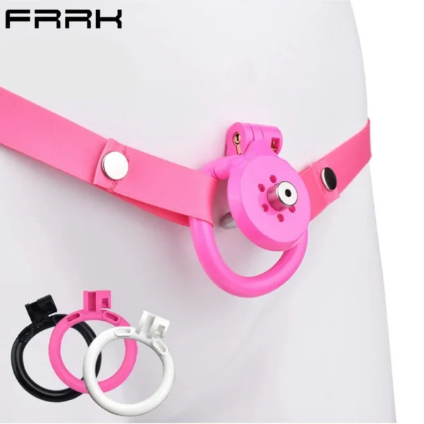 Resin Chastity Lock for Men Wearable Sex Toys Penis Wear CB Lock Chastity Device Alternative Sex Products