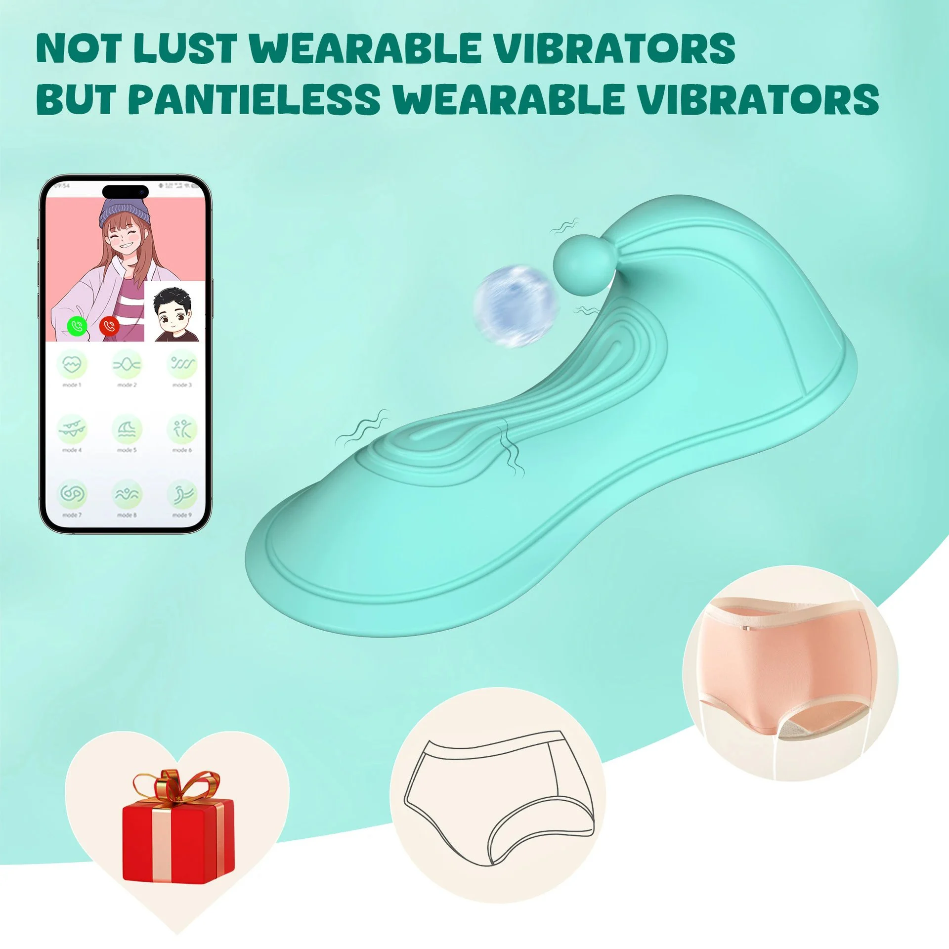 Remote Control Adult Vibrator Wearable Jumping for Egg Female Masturbator Erotic Products