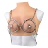 Chain Bondage Nipple Clamps Shell Stimulate Breast Fun Metal Chain Nipple Clamps Couple Flirting Sex Toys