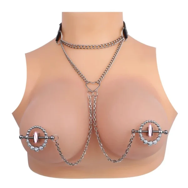 Nipple Clips Female Breast Fun Fetish Role Playing Game Metal Stainless Steel Couple Flirting Products Sex Toys1