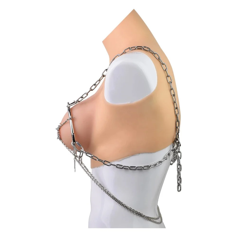 Chain Bondage Nipple Clamps Shell Stimulate Breast Fun Metal Chain Nipple Clamps Couple Flirting Sex Toys