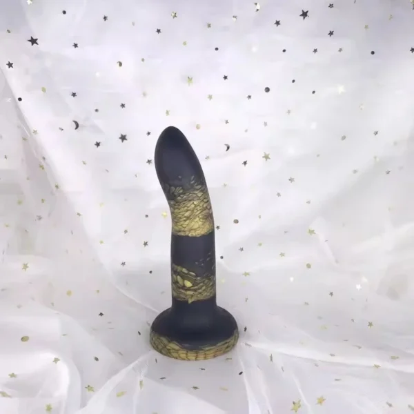 Colorful Liquid Silicone Glowing Dark Male Sex Toy Soft and Realistic Anal Plug Male Sex Toy Female Masturbation Toy