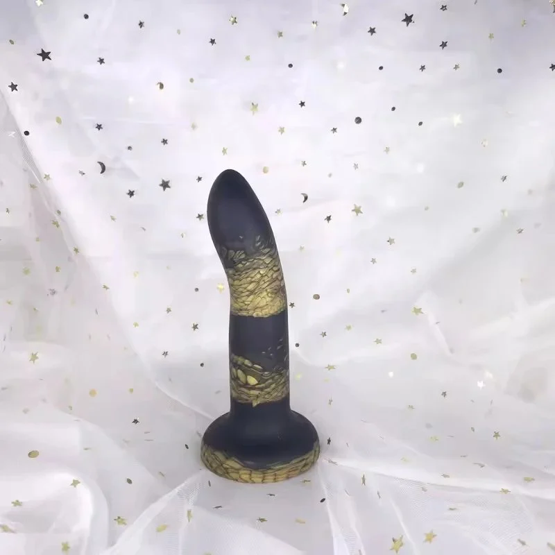 Colorful Liquid Silicone Glowing Dark Male Sex Toy Soft and Realistic Anal Plug Male Sex Toy Female Masturbation Toy