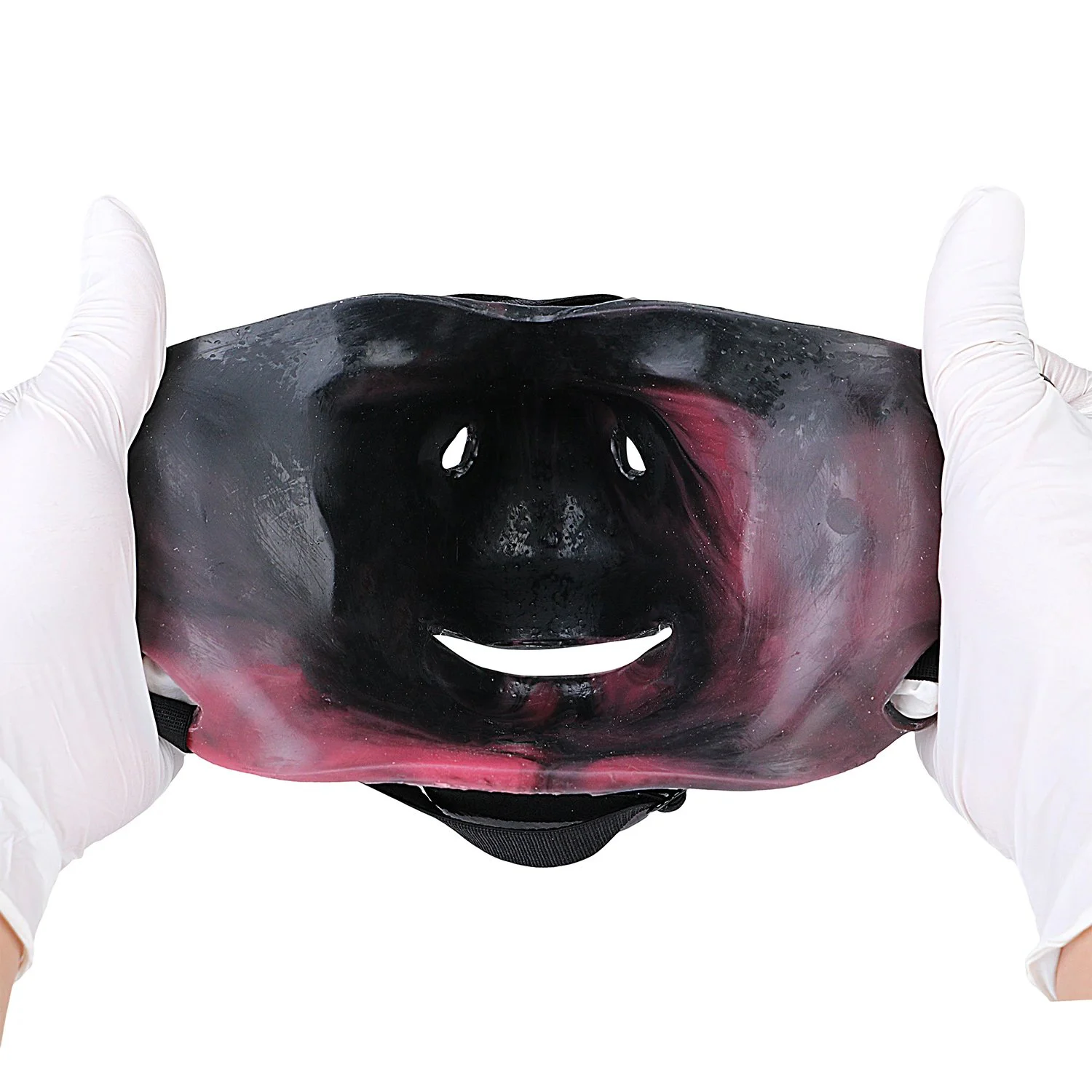 Restraint Fantasy Mask Hell Warhorse Medical-Grade Silicone SM Roleplay Half-Face Mask