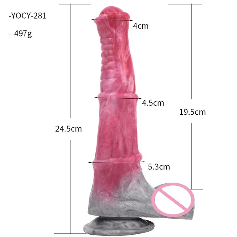 Adult Large Fantasy Realistic Anal Plug Sex Toys Silicone Horse Dildos for Women Man Masturbator Orgsm Sex Toys for Couple