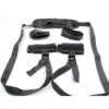 Erotic Sex Toys Bondage Restraint Neck Collar Slave Straps Neck Wrist and Ankle Cuffs