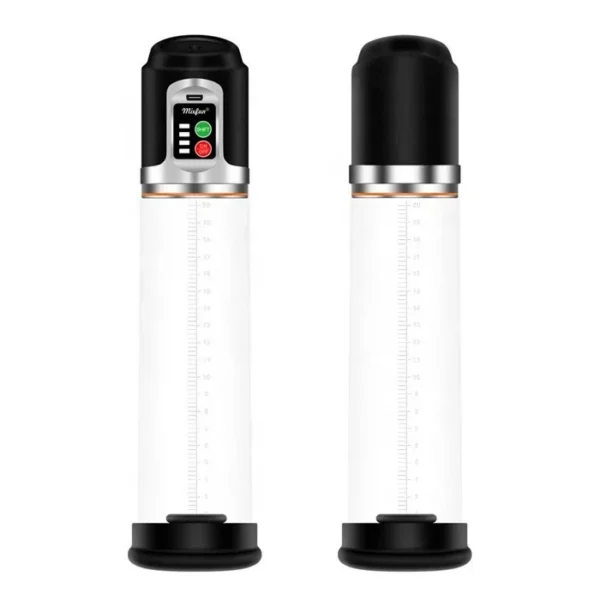 Automatic 4 Frequency Vacuum Penis Pump Men's Enhancement Exercise Equipment Made of Silicone and ABS Frequency Capsule Type