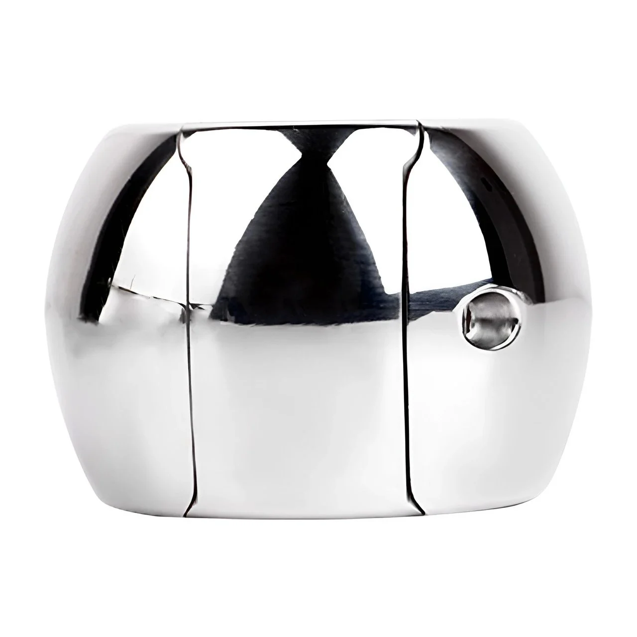 Stainless Steel Penis Bondage Cock Ring Heavy Male Ball Sex Toys for Male Delay Ejaculation Sex Toy Men