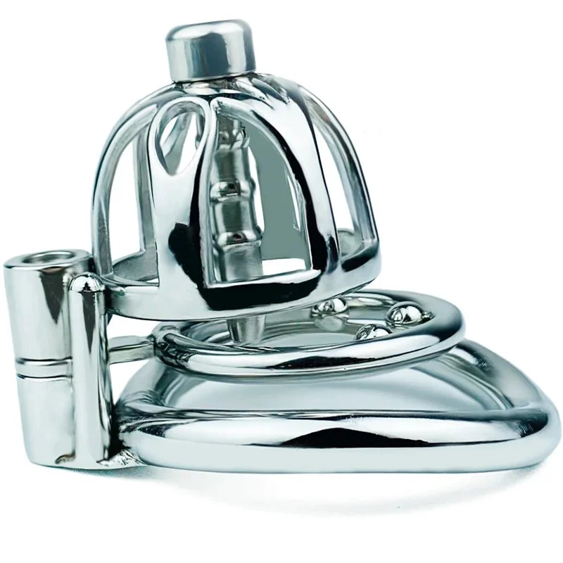 Super Small Male Chastity Device Adult Cock Cage Extreme Confinement Chastity Cage for Male Sex Toys Stainless Steel