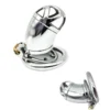 Total High 70mm 304 Stainless Steel Sex to Toy Chastity Device Locked Cage for Men