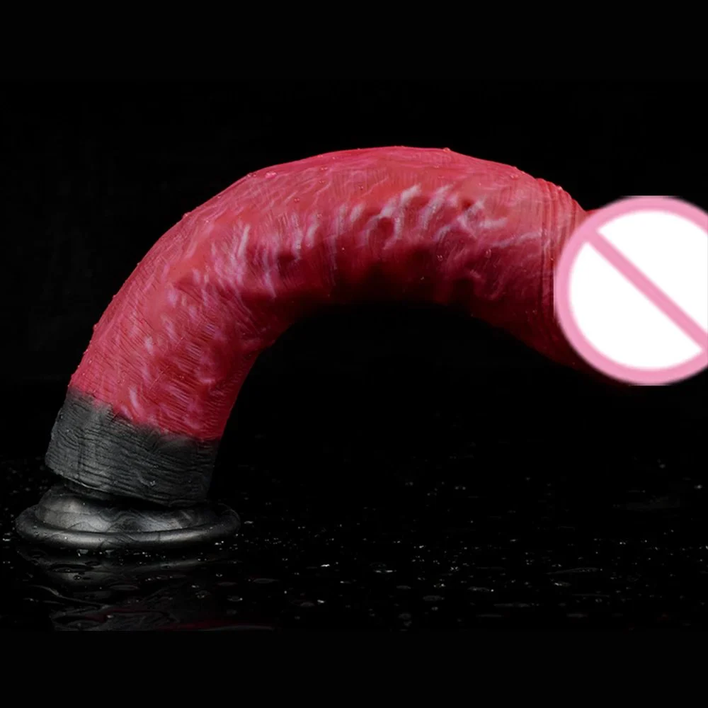 9.45 Inch Big Dildo for Women Vibrator Sex Toys Realistic Flexible Penis Masturbator Dildo with Suction Cup Vibrator