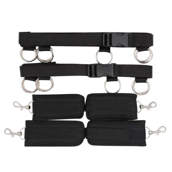 Adult Products With Binding Restraints Hand and Foot Leg Couples Flirtation in Bed Sex Toys