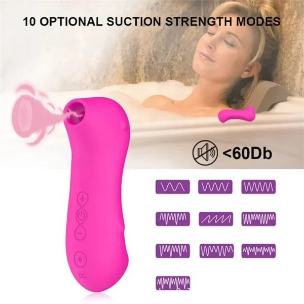 USB Powered 10 Frequency Squirrel Sucking Vibrator Pussy Clit Stimulating Sex Toys for Women Nipple Dildo Vaginal Vibrators