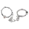 Shackles & Handcuffs with Lock Metal Bondage Toys for Unisex High Heavy Duty Fetish Harness Restraint Kit-Handcuff