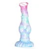 9.96 Inch Dragon Monster Artificial Silicone Colorful Sex to Toy for Women