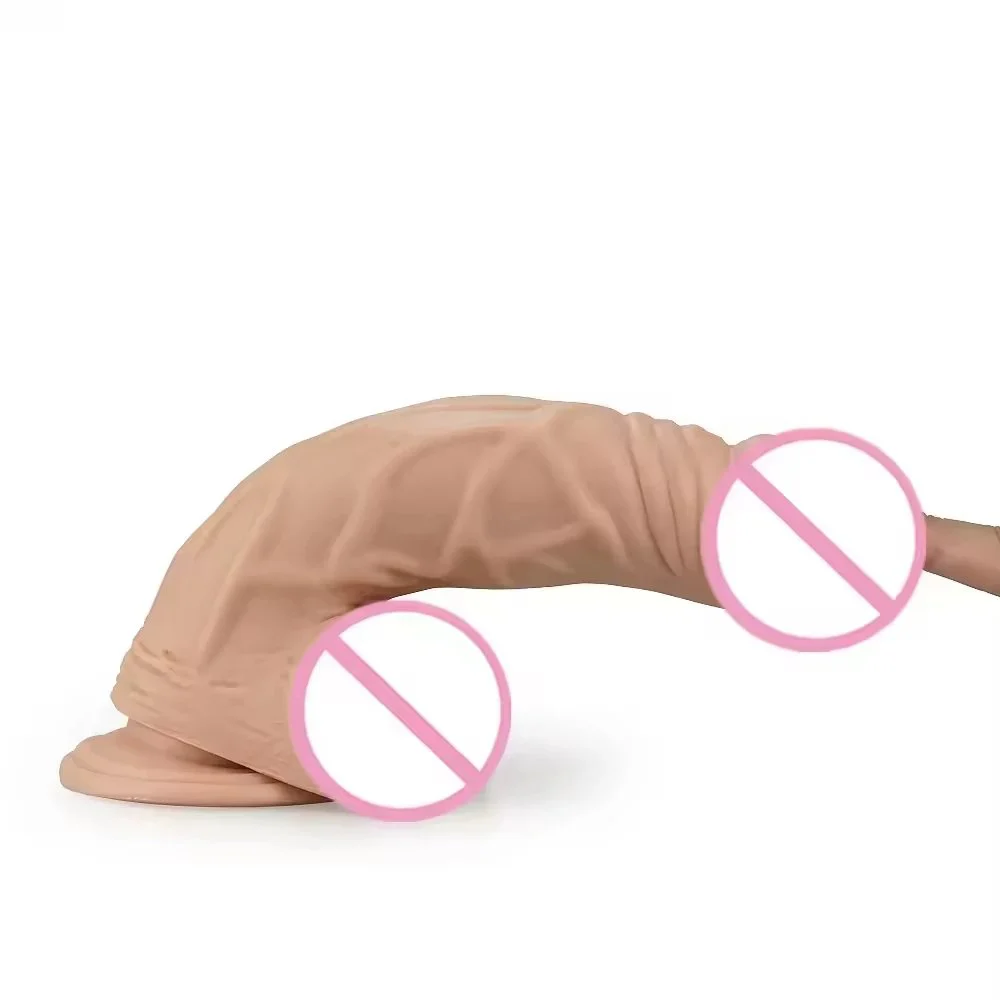 Female sex toy PVC large penis dildo