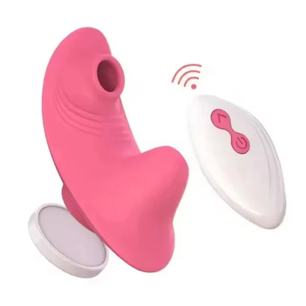 Invisible Magnetic Suction Remote Control Waterproof USB Rechargeable Eco-Friendly Vagina Ball for Women Sucking Vibration