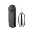 Adult Sex Toy for Women Remote Control Black Vibrating Egg Battery Bullet Egg Vibrator