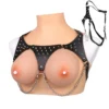Bondage Gear Restraints Leather Harness Lingerie Nipple Clamps Adjustable PU Leather Harness Restraint Bondage Strap