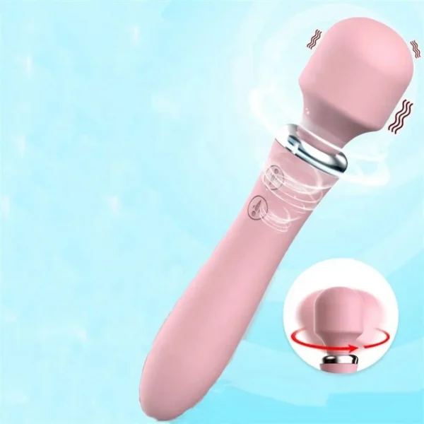 USB Powered Wireless Silicone G-Spot Clitoris Dildo Sexy Wand Massage Vibrator for Woman's Vagina Vaginal and G-Spot Vibrators