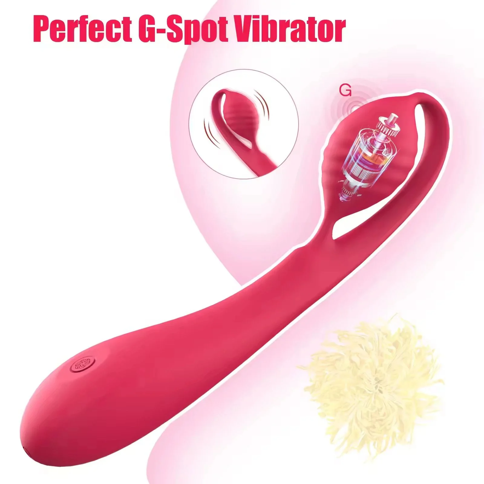 New Design Green G-Spot Clitoris Vibrator 10 Frequency Vibration 100% Waterproof USB Rechargeable Silicone Massager Women Adult