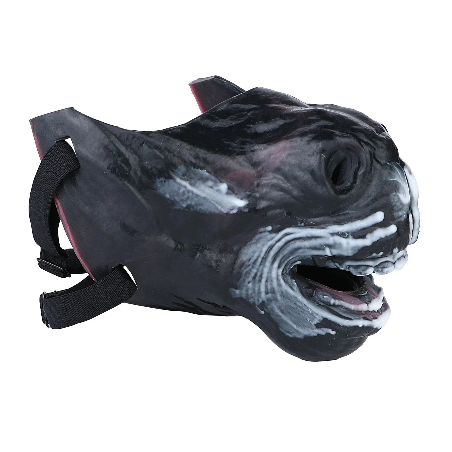 Restraint Fantasy Mask Hell Warhorse Medical-Grade Silicone SM Roleplay Half-Face Mask