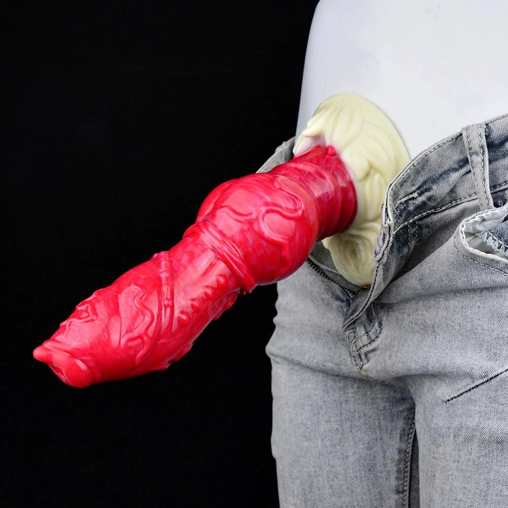 Animal Dildos for Women Hands-free alien Cock with Big Knot Dog Dildo Supplier Silicone Dog Masturbator Sex Toy Toys