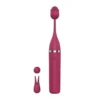 Clitoralis Stimulator for Women with Three Silicone Head,High-Frequency G Spot Clit Vibrator Stimulator, Adult Sex Toy for Women