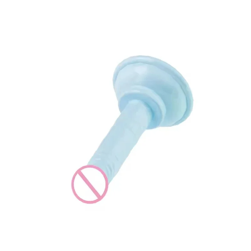 Adult Soft Silicone Clear Dildo Strong Suction Cup Hands-Free Play Huge Sex Toys for Beginners and Couples