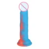 Colorful Silicone Strap-On Strap-On Dildo Soft Realistic Adult Sex Toys Without Balls for Adults