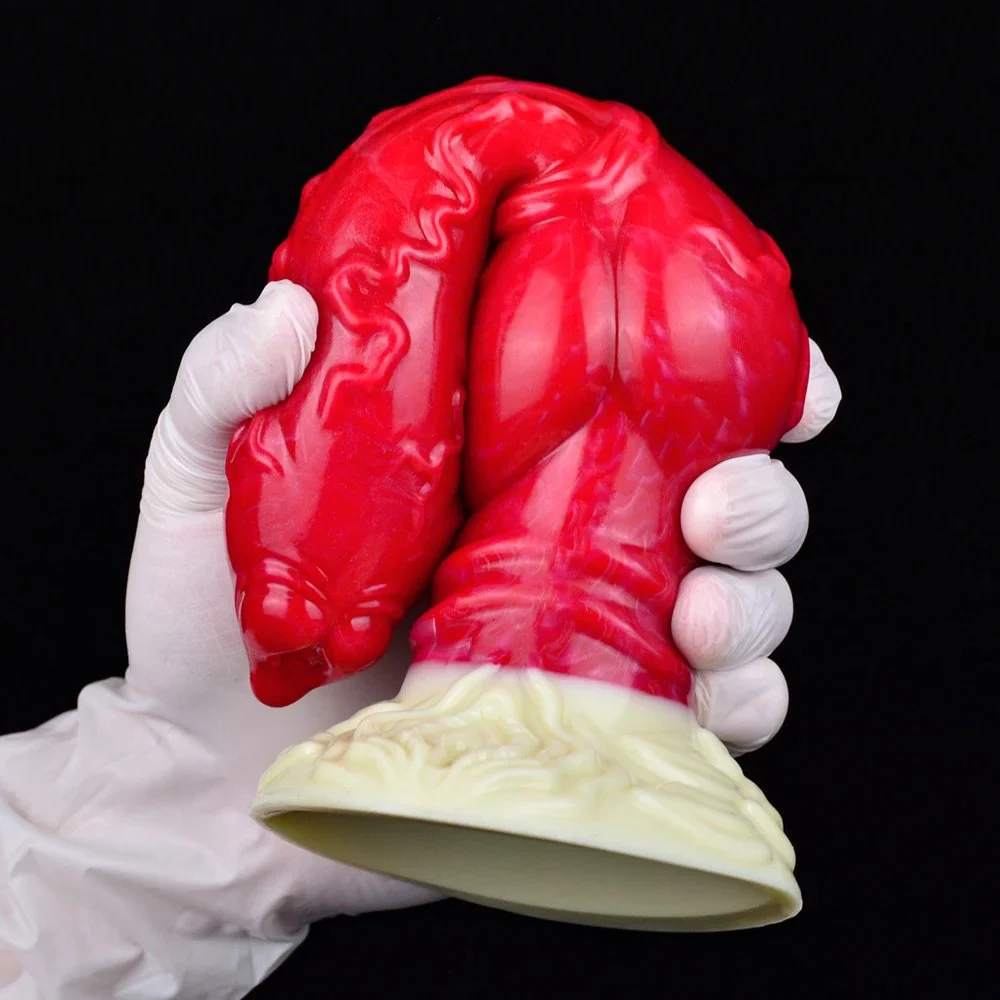 Animal Dildos for Women Hands-free alien Cock with Big Knot Dog Dildo Supplier Silicone Dog Masturbator Sex Toy Toys
